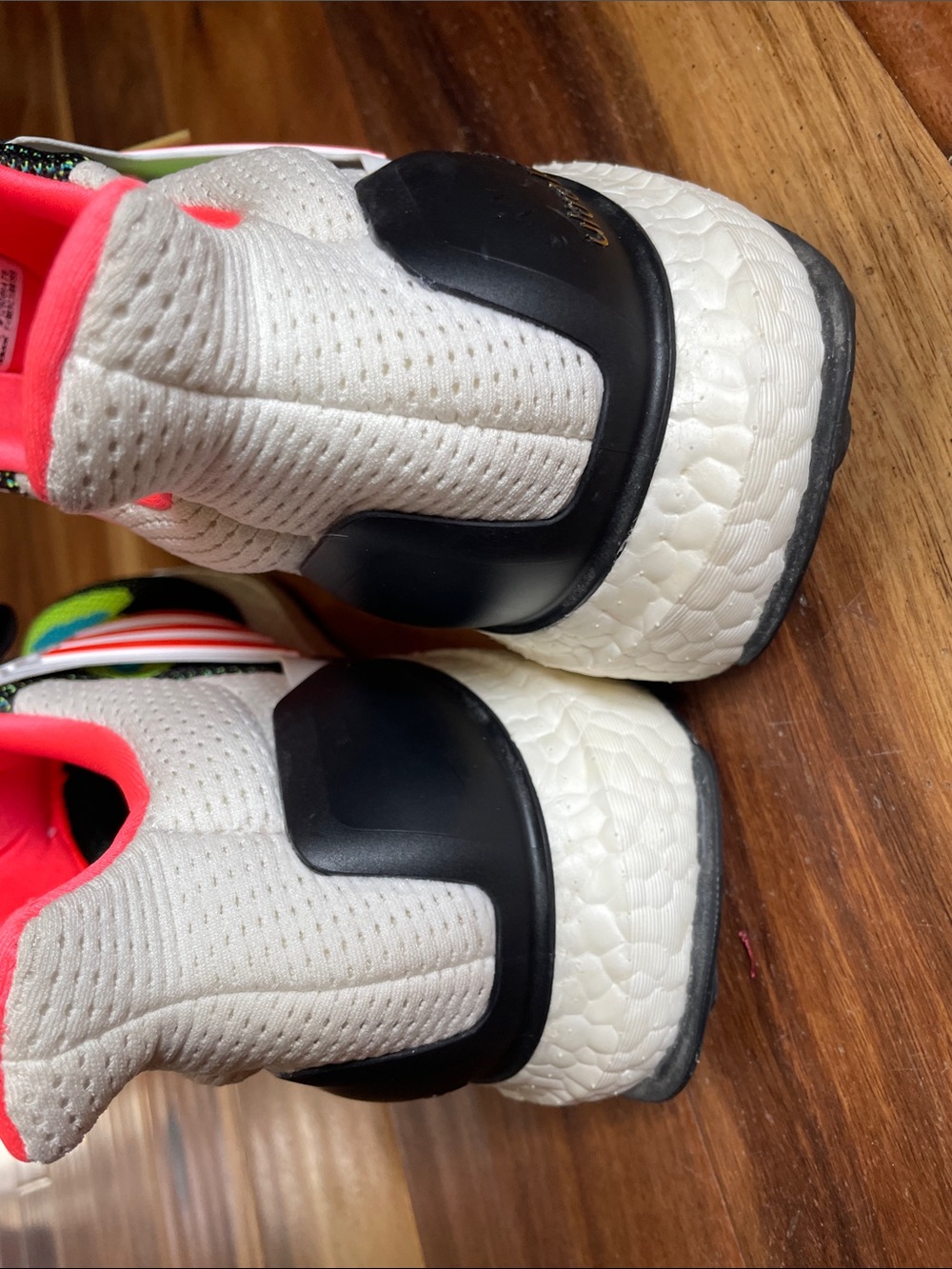 Adidas Ultra Boost Men's Multicolored Shoes. Very Good Condition. Size 11.5. - Picture 6 of 13